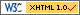 Valid XHTML 1.0 Transitional